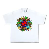 White autism sunflower Urban Heavy Tee - Zillion Design Studio