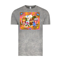 Cloud Rock cartoon characters coffee cups Vintage Tee - Zillion Design Studio