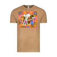 Vintage Camel cartoon characters coffee cups Vintage Tee - Zillion Design Studio