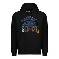 Black senior 2023 graduation hat bbs Premium Hoodie - BundleAndBundleShop