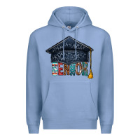Colony Blue senior 2023 graduation hat bbs Premium Hoodie - BundleAndBundleShop