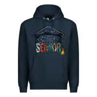 Navy senior 2023 graduation hat bbs Premium Hoodie - BundleAndBundleShop
