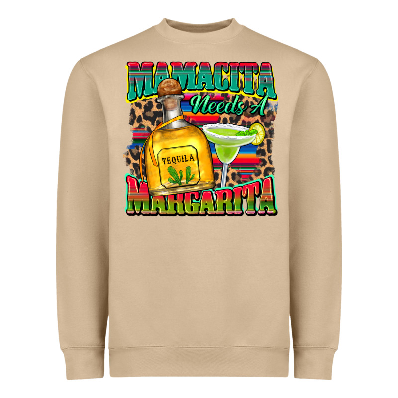 Mamacita Needs A Margarita Heavyweight Sweatshirt by Zillion Design Studio | Teevron
