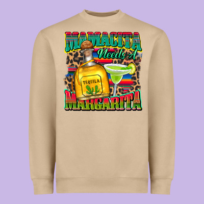 Heavyweight Sweatshirt mamacita needs a margarita