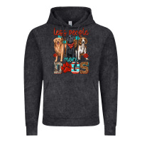 Vintage Black less people more dogs Vintage Hoodie - texasbilliewilder