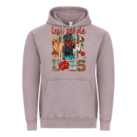 Vintage Zinc less people more dogs Vintage Hoodie - texasbilliewilder