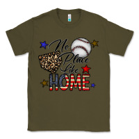 Army Green no place like home Classic Tee - CowhideDigitalArt