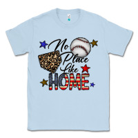 Dusty Blue no place like home Classic Tee - CowhideDigitalArt