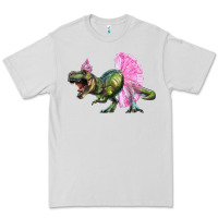 Dove Grey balerina t rex dinosaur with tutu Premium Tee - Artiststas