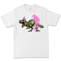 White balerina t rex dinosaur with tutu Premium Tee - Artiststas
