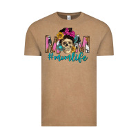 Vintage Coffee mom life with skull Vintage Tee - texasbilliewilder