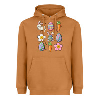 Meerkat easter doodles Heavyweight Hoodie - MaliasSmallBusiness