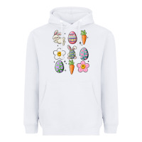 White easter doodles Heavyweight Hoodie - MaliasSmallBusiness