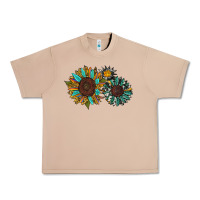 Burro western sunflowers Urban Heavy Tee - RanaPortraitStore