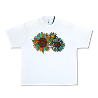 White western sunflowers Urban Heavy Tee - RanaPortraitStore