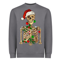 Storm Christmas Skeleton Heavyweight Sweatshirt - RanaPortraitStore