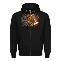 Black it's game day y'all Zipper Hoodie - JahusDesignShop