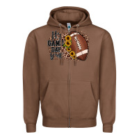 Chestnut it's game day y'all Zipper Hoodie - JahusDesignShop
