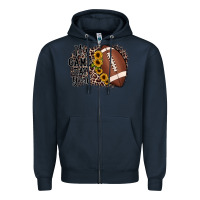 Navy it's game day y'all Zipper Hoodie - JahusDesignShop