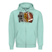 Seafoam it's game day y'all Zipper Hoodie - JahusDesignShop