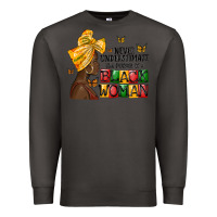 Smoke never understimate the power of a black woman Premium Sweatshirt - MaliasSmallBusiness