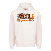 Pale Pink gobble til you wobble bbs Premium Hoodie - BundleAndBundleShop
