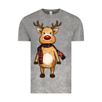 Cloud Rock cute reindeer Vintage Tee - RanaPortraitStore