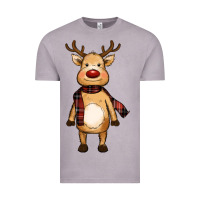 Vintage Zinc cute reindeer Vintage Tee - RanaPortraitStore