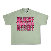Oil Green Together We Fight Urban Heavy Tee - texasbilliewilder