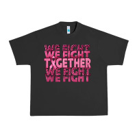 Pigment Black Together We Fight Urban Heavy Tee - texasbilliewilder