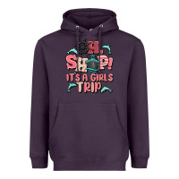 Plum oh ship it's a girls trip Heavyweight Hoodie - MaliasSmallBusiness