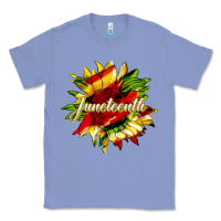 Colony Blue juneteenth sunflower black lives matter Classic Tee - HRA Design Shop