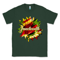 Sports Green juneteenth sunflower black lives matter Classic Tee - HRA Design Shop