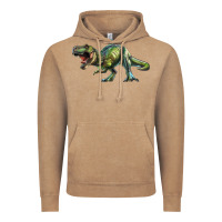 Vintage Coffee t rex dinosaur Vintage Hoodie - RanaPortraitStore