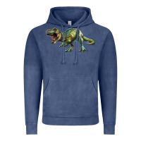 Vintage Denim t rex dinosaur Vintage Hoodie - RanaPortraitStore