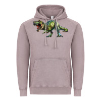 Vintage Zinc t rex dinosaur Vintage Hoodie - RanaPortraitStore