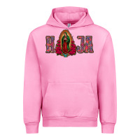 Fuchsia Pink Hija Lady of Guadalupe Urban Hoodie - Bettercallsaul