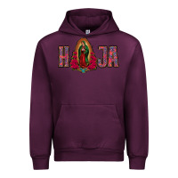 Mauve Wine Hija Lady of Guadalupe Urban Hoodie - Bettercallsaul