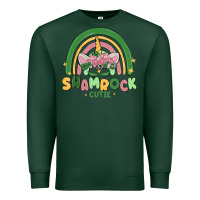 Sports Green shamrock cutie Premium Sweatshirt - MaliasSmallBusiness