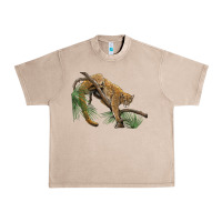 French Oak florida panther Urban Heavy Tee - BarkalooDesign
