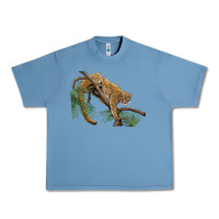 Pebble Blue florida panther Urban Heavy Tee - BarkalooDesign