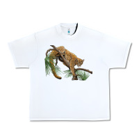 White florida panther Urban Heavy Tee - BarkalooDesign