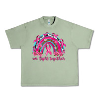 Oil Green We Fight Together Rainbow Urban Heavy Tee - texasbilliewilder