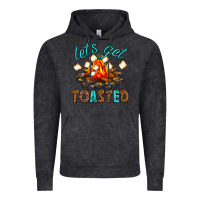 Vintage Black lets get toasted Vintage Hoodie - texasbilliewilder