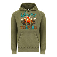 Vintage Olive lets get toasted Vintage Hoodie - texasbilliewilder