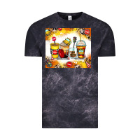 Cloud Black bus driver coffee cups Vintage Tee - Zillion Design Studio