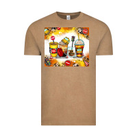Vintage Coffee bus driver coffee cups Vintage Tee - Zillion Design Studio