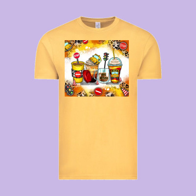 Bus Driver Coffee Cups Vintage Tee Designed By Zillion Design Studio