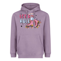Lavender let's roll Heavyweight Hoodie - MaliasSmallBusiness
