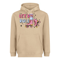 Mushroom let's roll Heavyweight Hoodie - MaliasSmallBusiness
